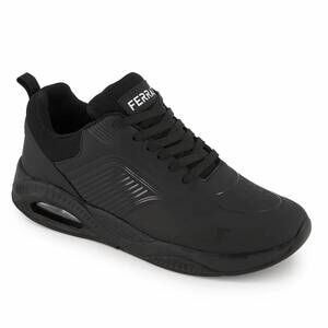 NEW FERRATO men's sport walking shoe in black